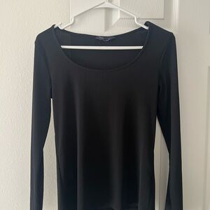 Classic Black Long Sleeve Tee